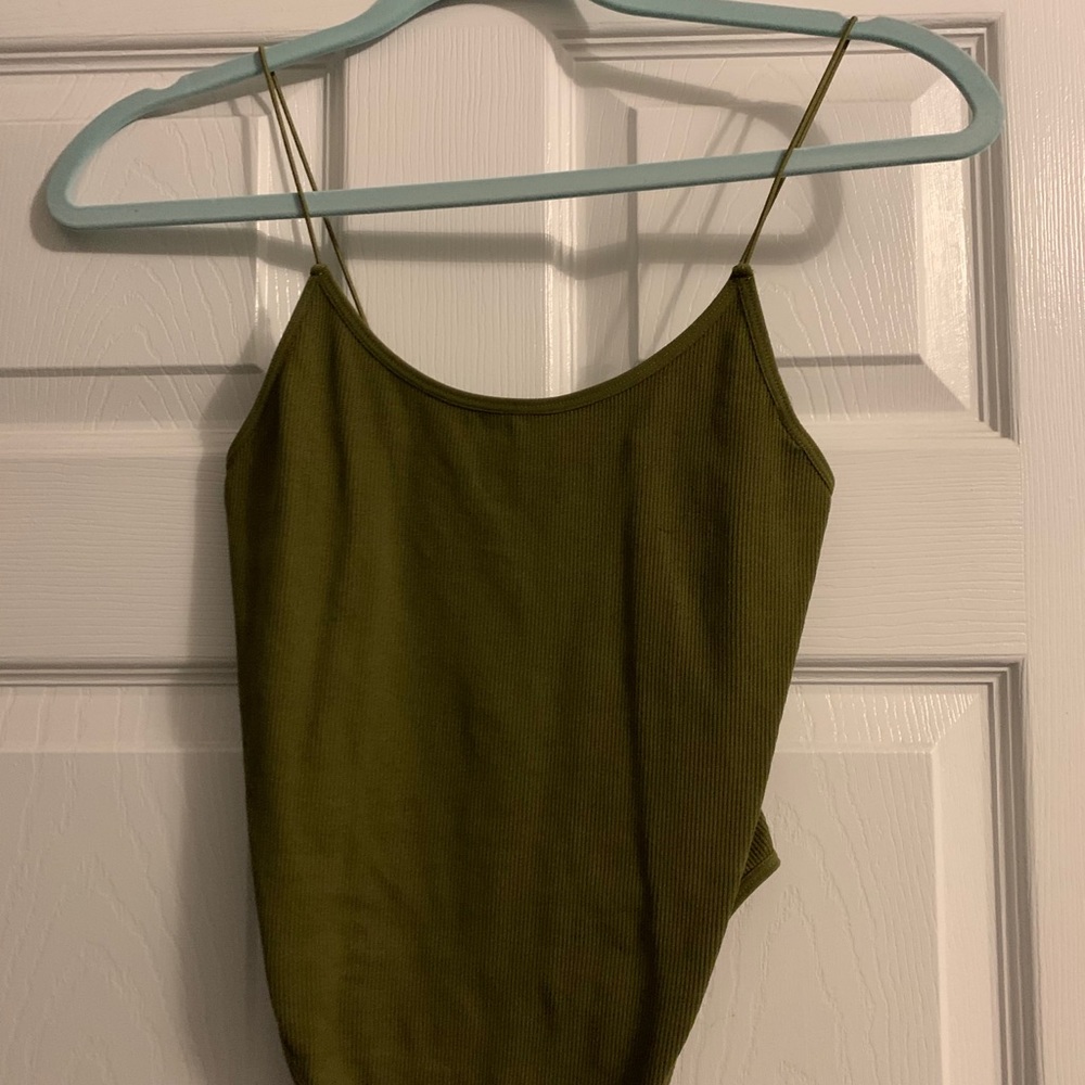 Green bodysuit